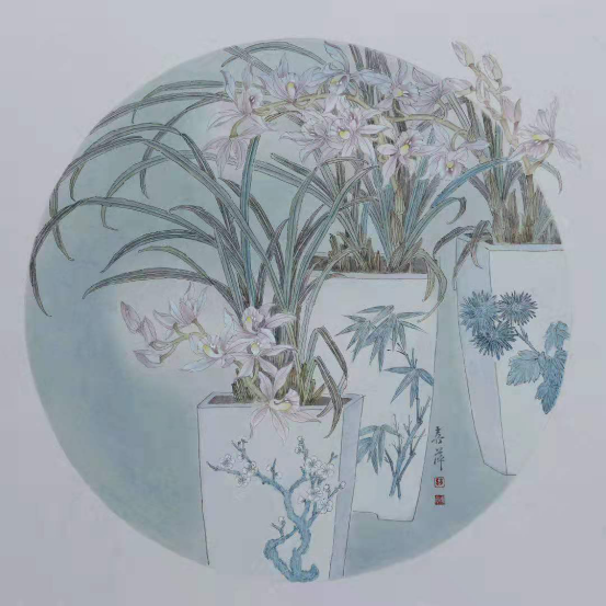 翰墨飘香贺新春书画家赵喜萍艺术作品欣赏