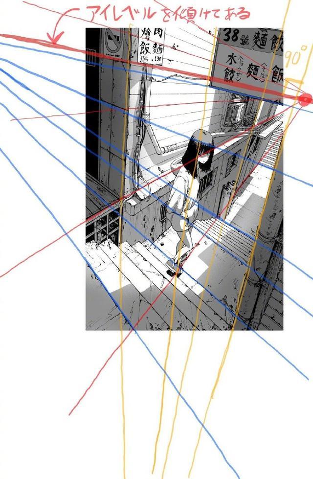 画师大佬教大家画参考线我的头我会了我的手不你没有