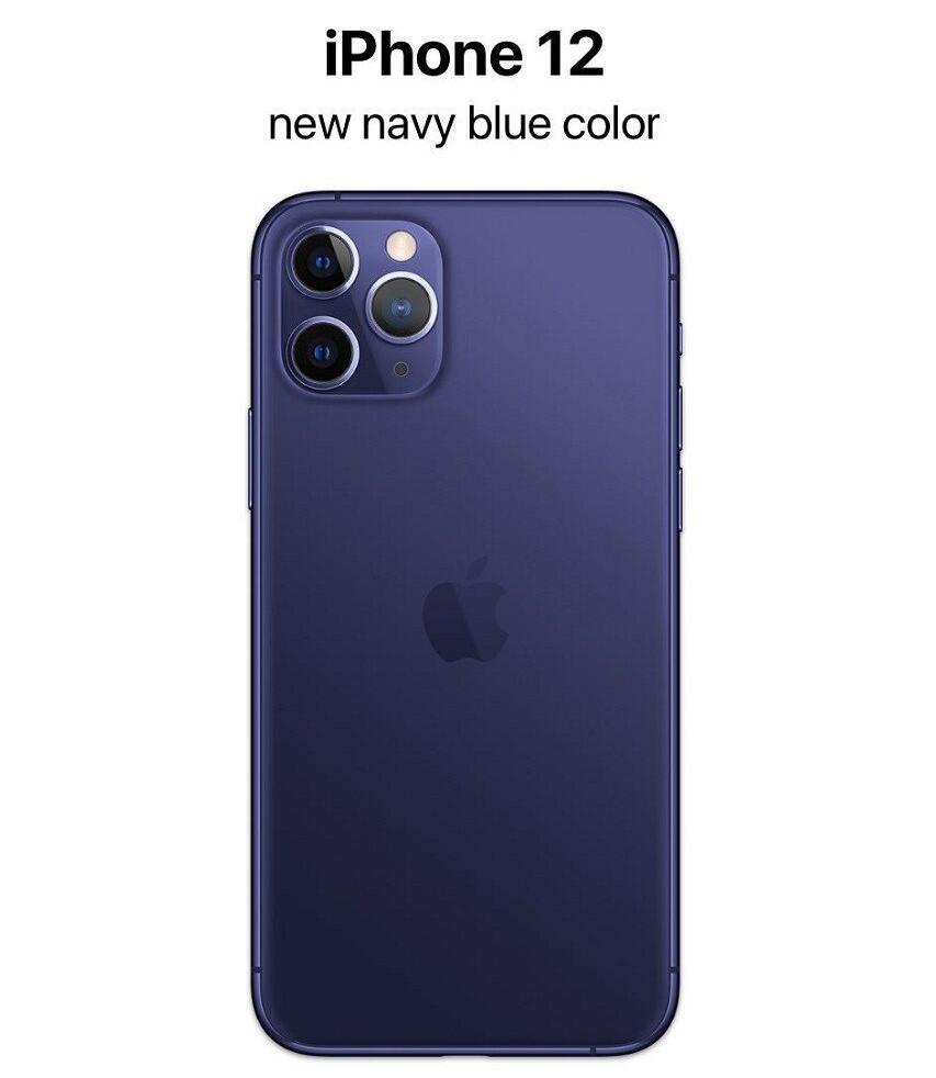 苹果iphone 12被曝会有新的配色 全新的藏青色现身了 腾讯新闻