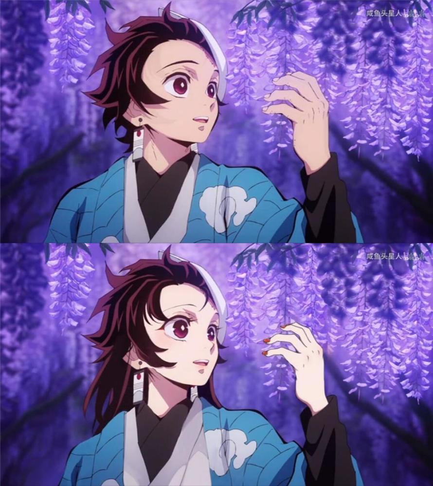 鬼灭之刃 全员性转 炭治郎变美少女 祢豆子变 祢豆郎 超帅气 腾讯新闻