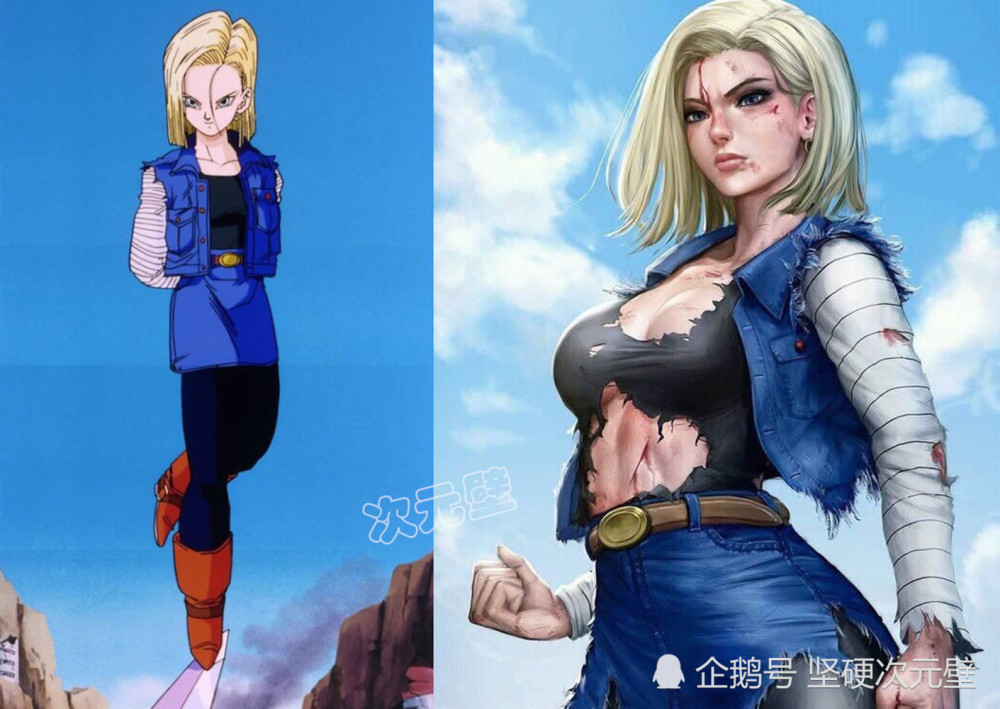 龙珠 变 真实画风 3种不同的18号 你最喜欢哪种 腾讯新闻