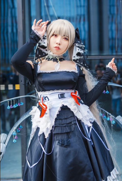 碧蓝航线cos童颜真的直击我萌点