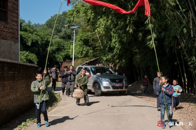 婺源春节，农村婚礼现场