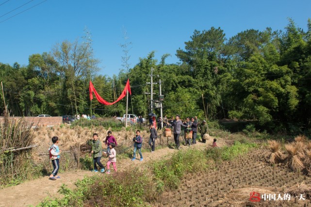 婺源春节，农村婚礼现场