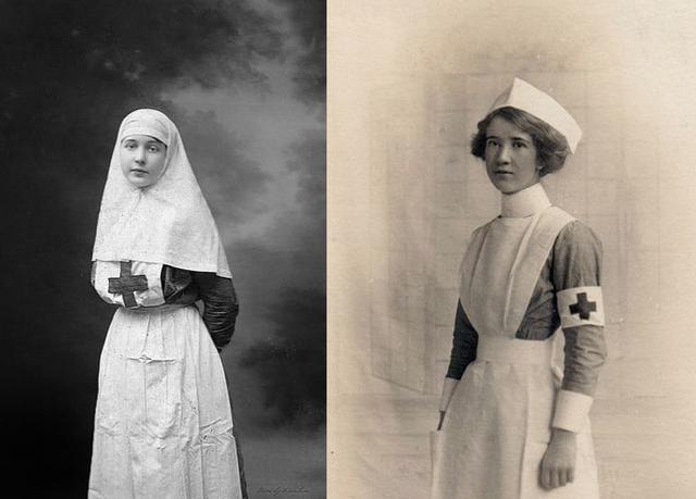 护士服的演变史,原来是修女服的延续,叙述纯洁温婉白衣天使故事