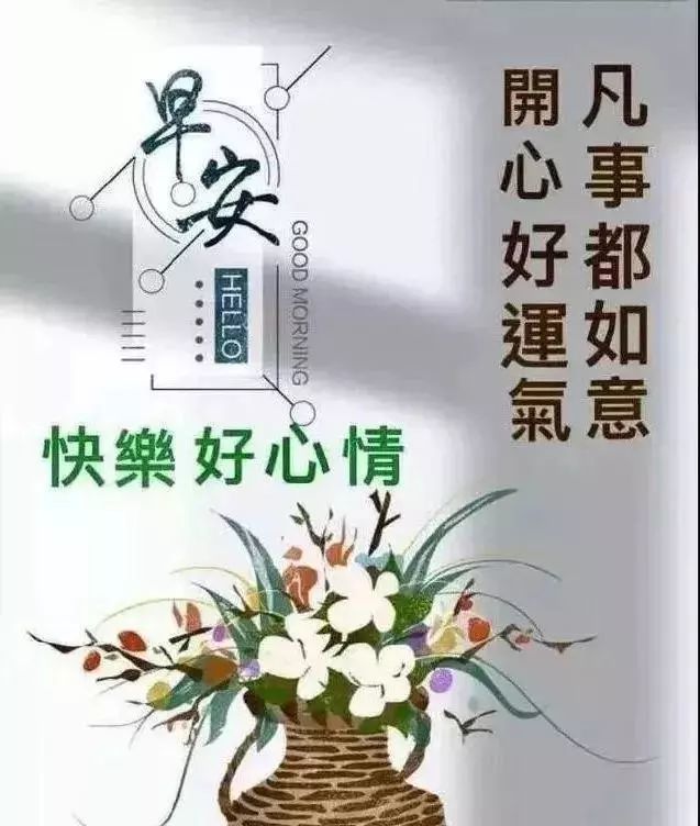 大年初三幸福暖心的早上好祝福语动态图片带字 最美清晨早安祝福图片