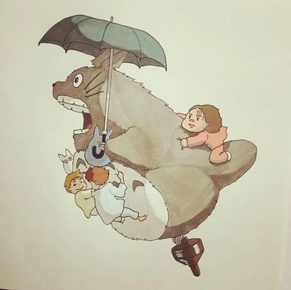 吃了睡的千寻长胖100斤后……|千寻|宫崎骏|momonga