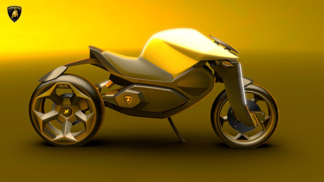 兰博基尼摩托车来了 1000cc四缸水冷引擎 全液晶仪表 约50多万