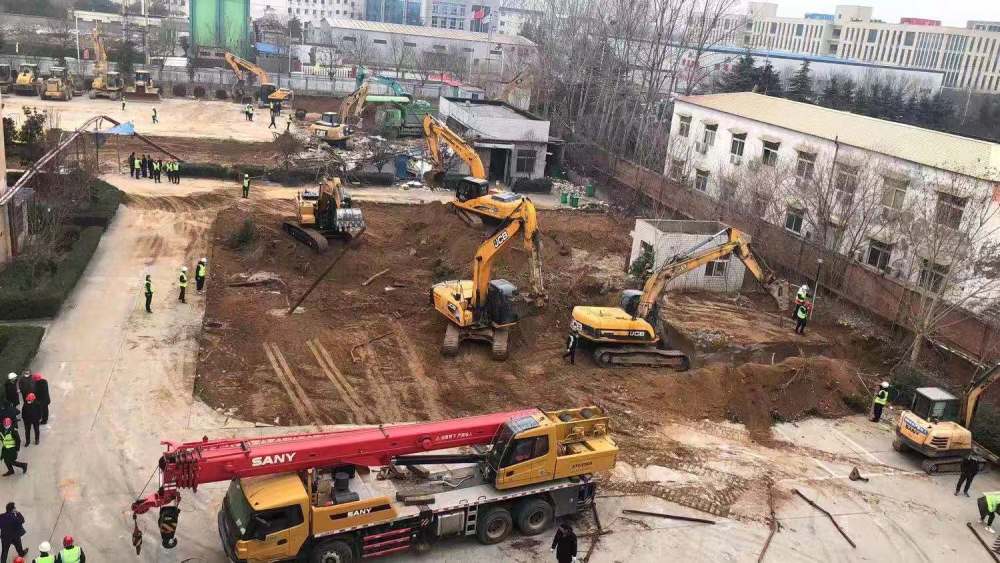 河南版"小汤山"郑州港区开建 10天内建成