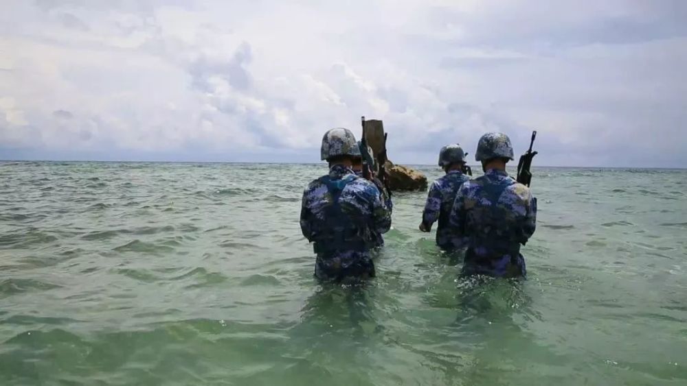 美济礁守备部队图片