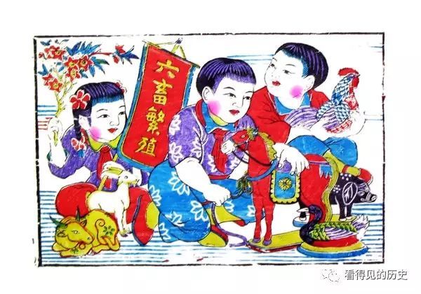 50年代山东潍坊杨家埠年画 你可曾见过?