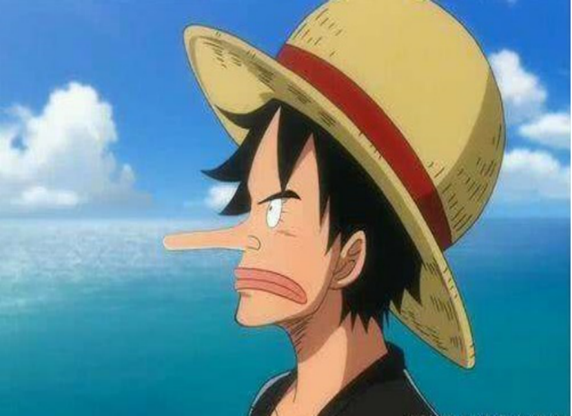 海贼王:路飞说谎表情,竟然是家族遗传,不信你瞅瞅