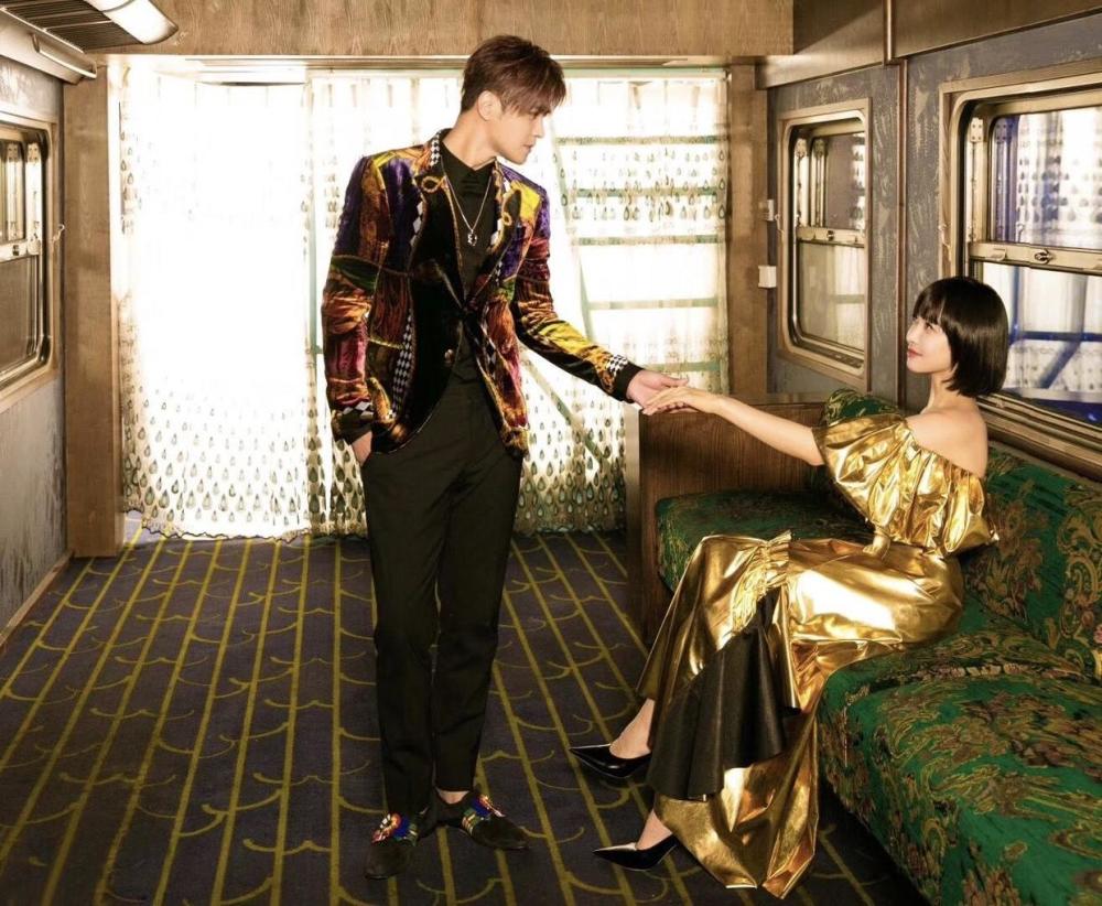 宋茜罗志祥俊男靓女太养眼!