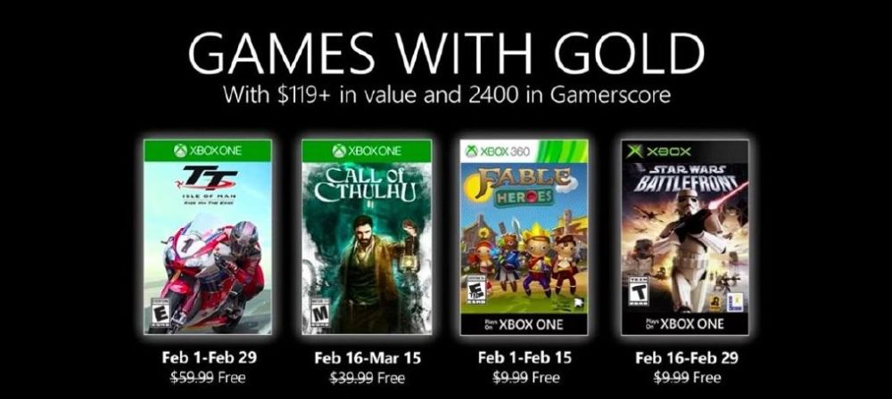 Xbox金会员2月免费游戏公布 腾讯新闻