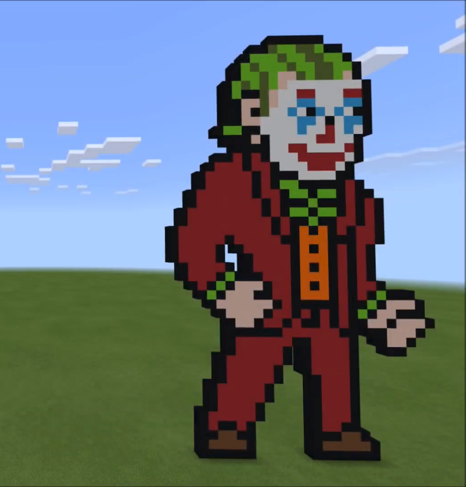 我的世界小丑风席卷mc世界看到最后一幅的又被小丑支配