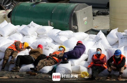 人物群像·火神山的建设者们