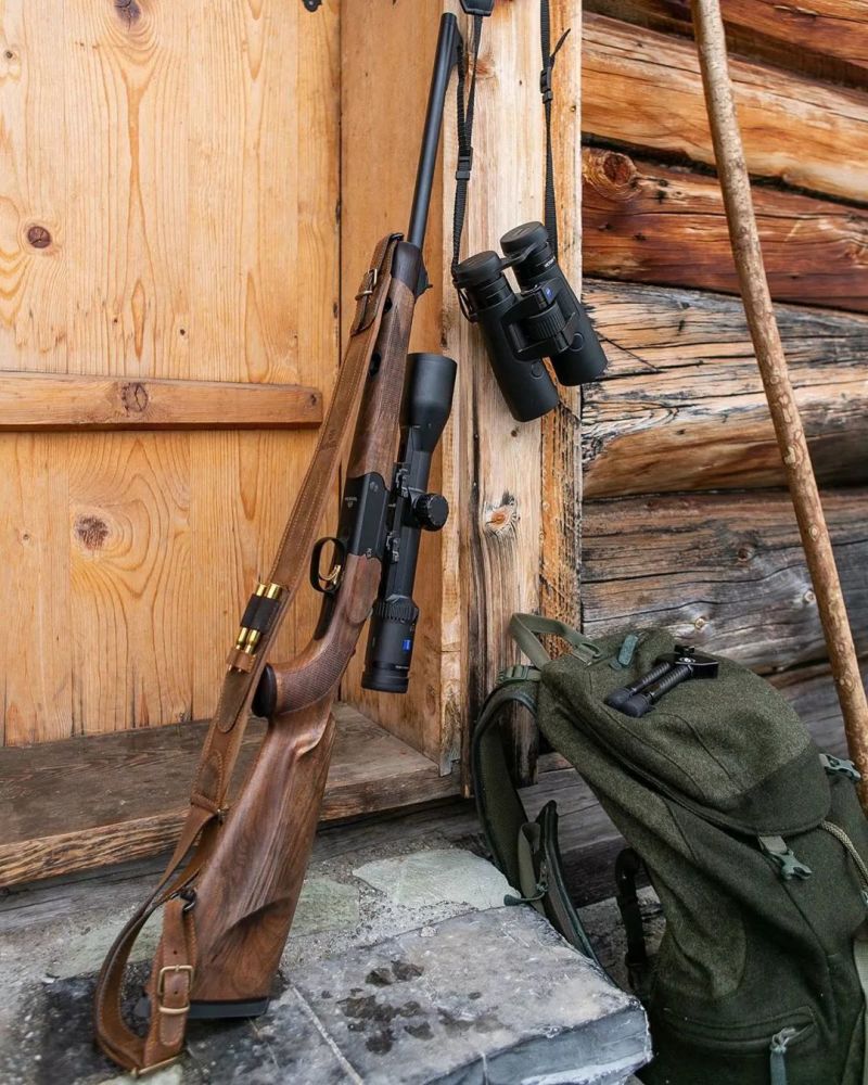 特别的直拉枪栓典范merkel猎枪细节大赞不一般