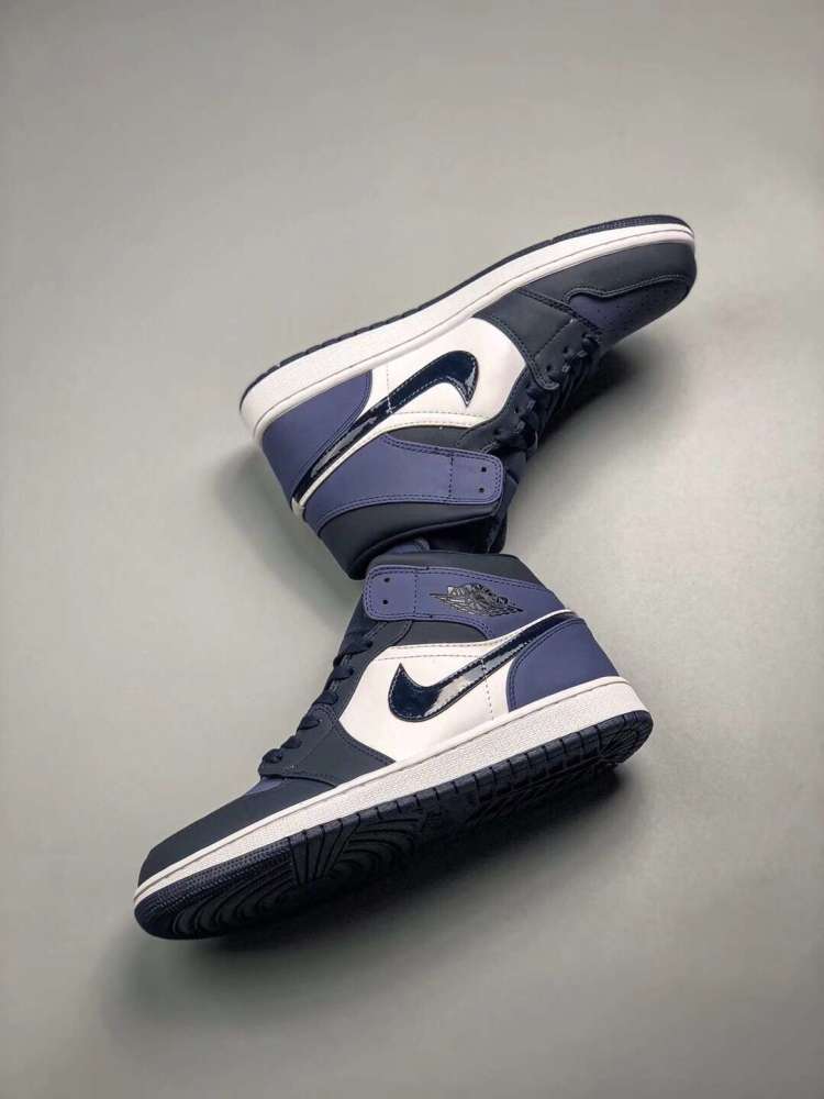 沙紫和漆皮结合aj1mid桑德紫开箱测评低调不失奢华