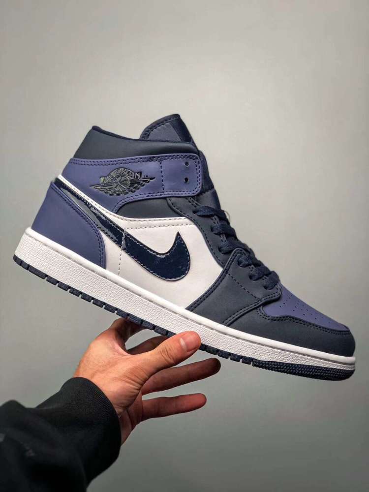 沙紫和漆皮结合aj1mid桑德紫开箱测评低调不失奢华