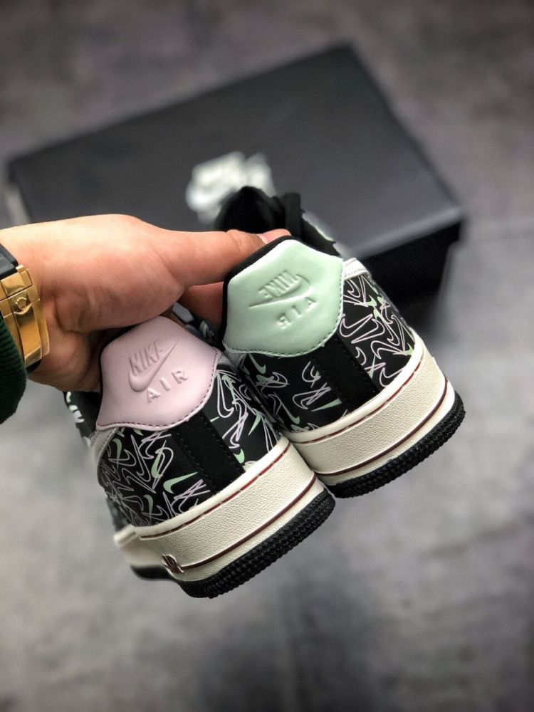 这款耐克af1黑白鸳鸯你心动了吗?