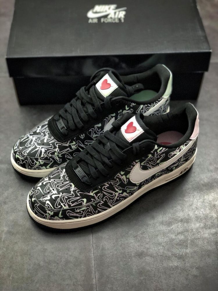这款耐克af1黑白鸳鸯你心动了吗?