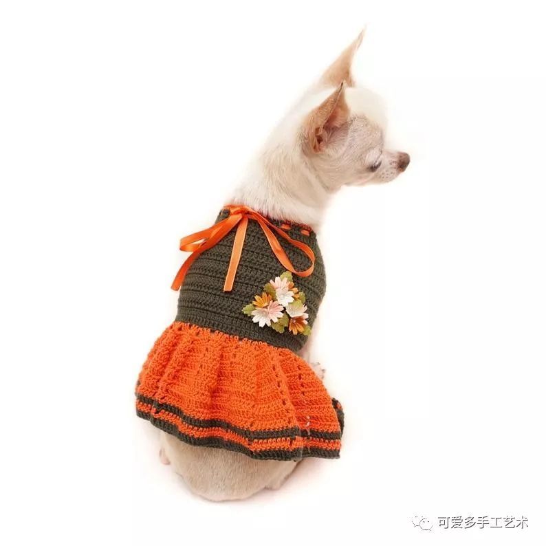 给狗狗钩的新装,带出去大家都忍不住说好!