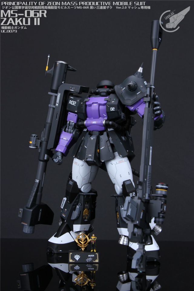 细节制作黑色三连星马修专机