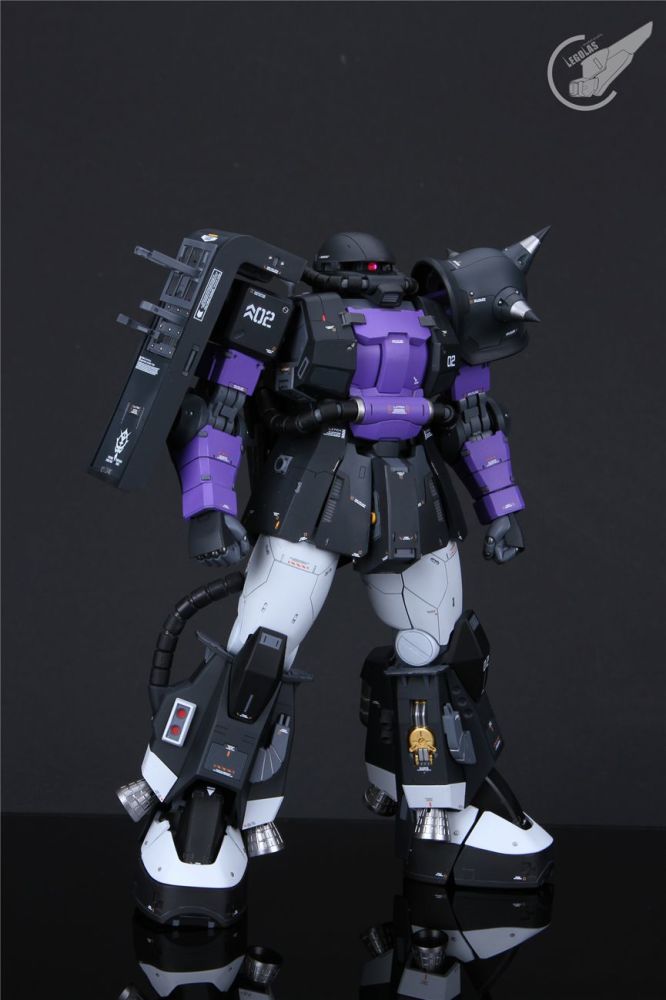 细节制作黑色三连星马修专机