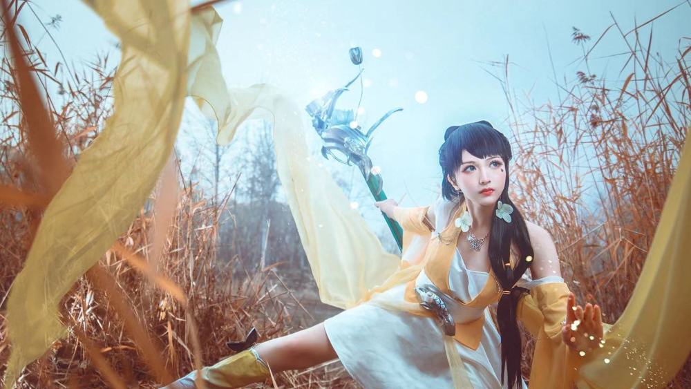 现场还原斗破苍穹神cos云韵超级性感药族少女成全场亮点