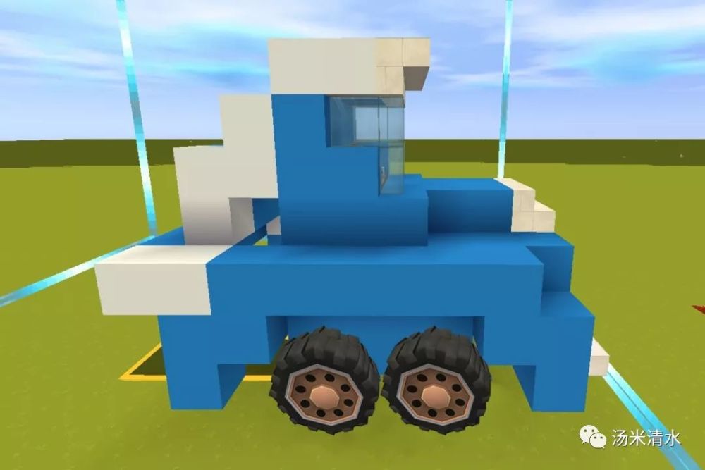 迷你世界 自行卸载货物的翻斗车制作 动作序列器的实际操作