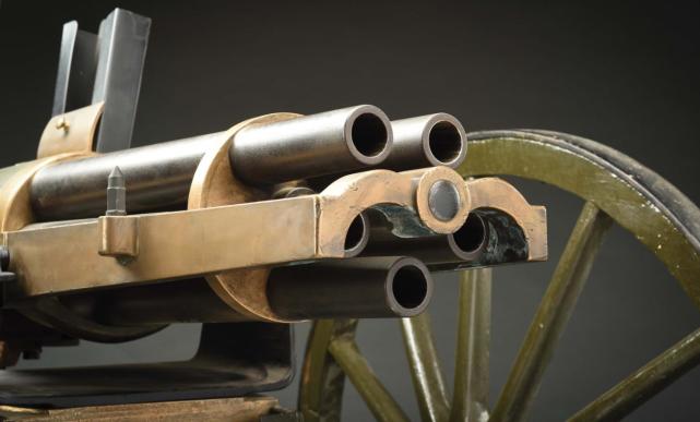 转轮式火炮了解一下?五根炮管,57毫米口径,手速越快射速越高