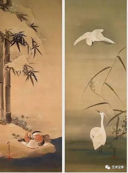 西方艺术史：日本世俗美术时代“琳派”复兴画家酒井抱一_腾讯新闻