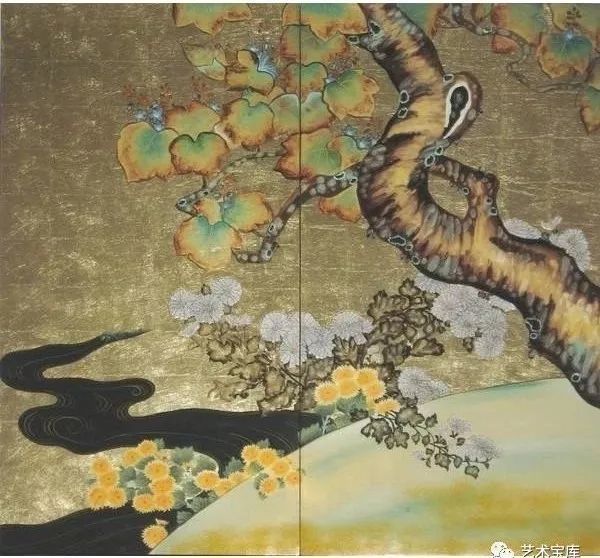 西方艺术史：日本世俗美术时代“琳派”复兴画家酒井抱一_腾讯新闻