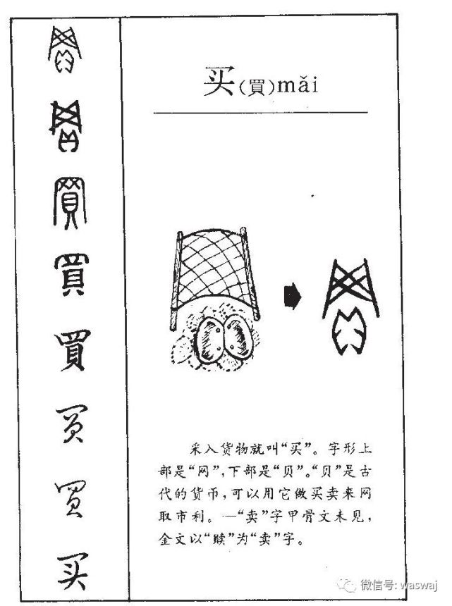 拿上钱上网去原来甲骨文的买字是酱紫的马云穿越了