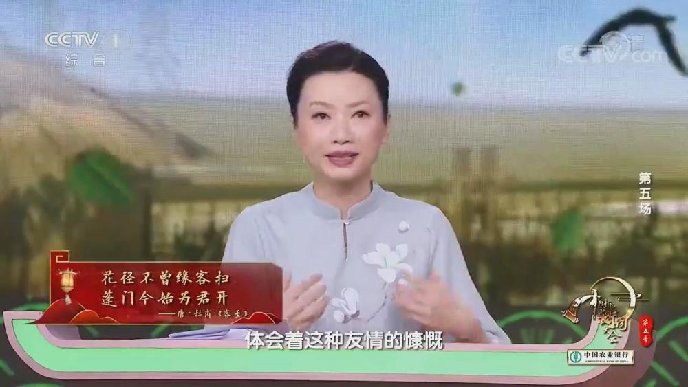 中国诗词大会一首写春光的小诗引出了杜甫晚年一段美好时光