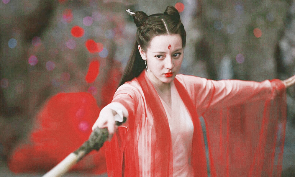 迪丽热巴《枕上书》红衣烈火,阿兰若梦境好仙