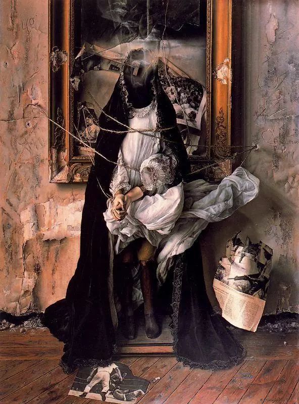 西班牙超现实主义大师爱德华多·纳兰霍油画作品欣赏