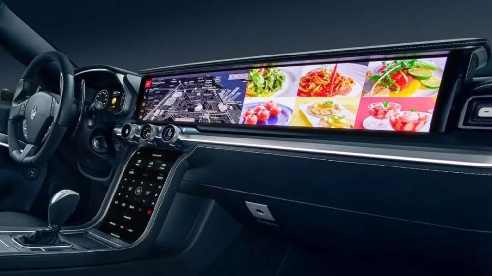 oled挂了车载显示屏多点绽放全面开花ggai视角