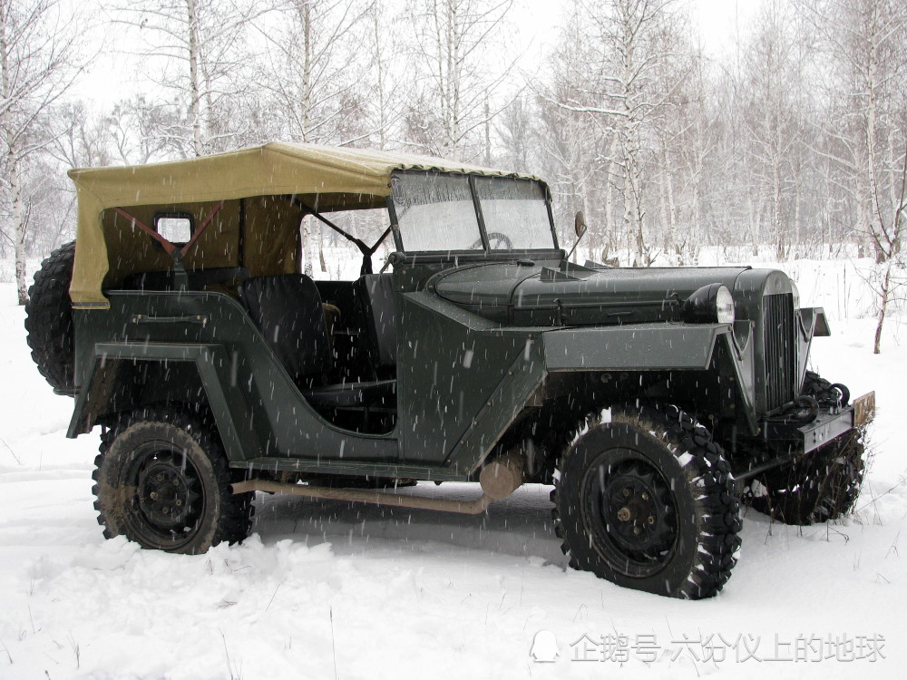 二戰兵器全集,美製吉普車的蘇聯版本,gaz-67b輕型汽車