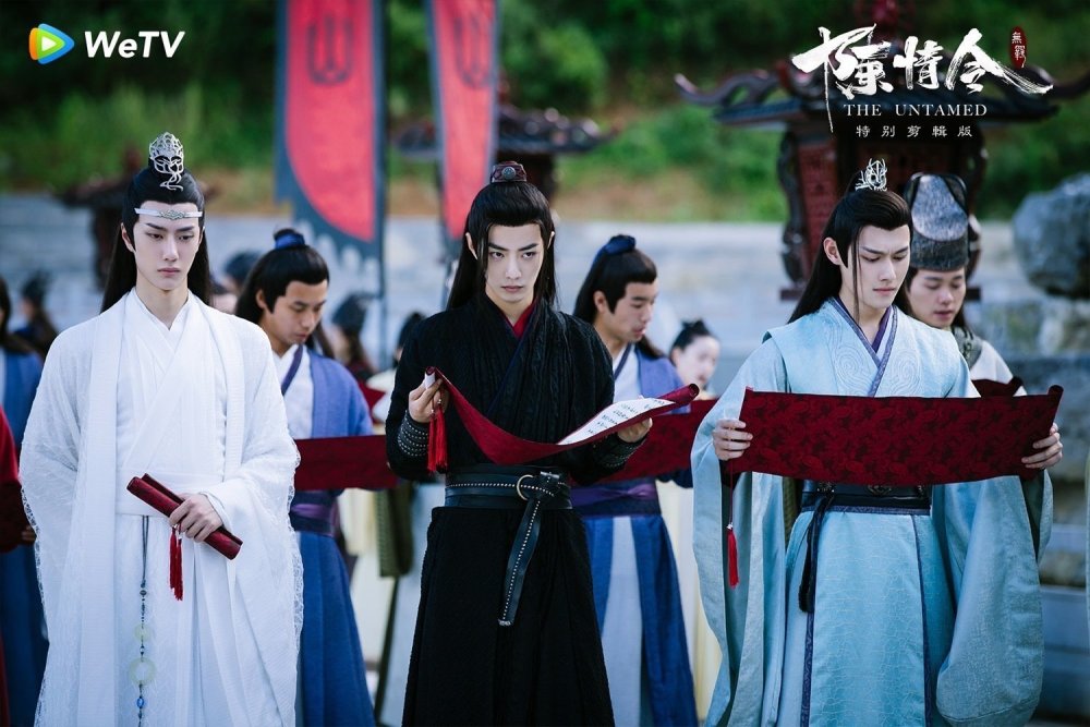 陈情令海外版终圆满魏婴问蓝家有什么不禁蓝湛霸气回应不禁你