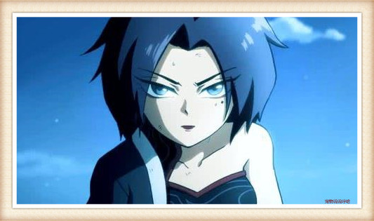 在动漫中是梅花十三的姐姐,也是一个刺客,很少漏出笑容,即便是露出的