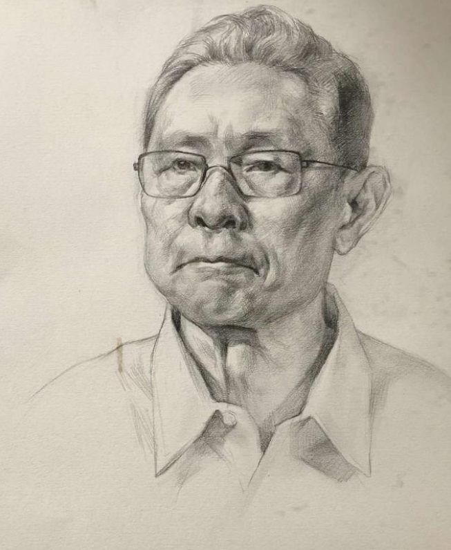 美术生致敬钟南山,画了一组素描肖像,图7让人心酸落泪 - 关于疫情医生