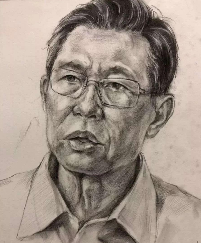 画了一组素描肖像,图7让人心酸落泪 - 关于疫情医生的画像简笔画