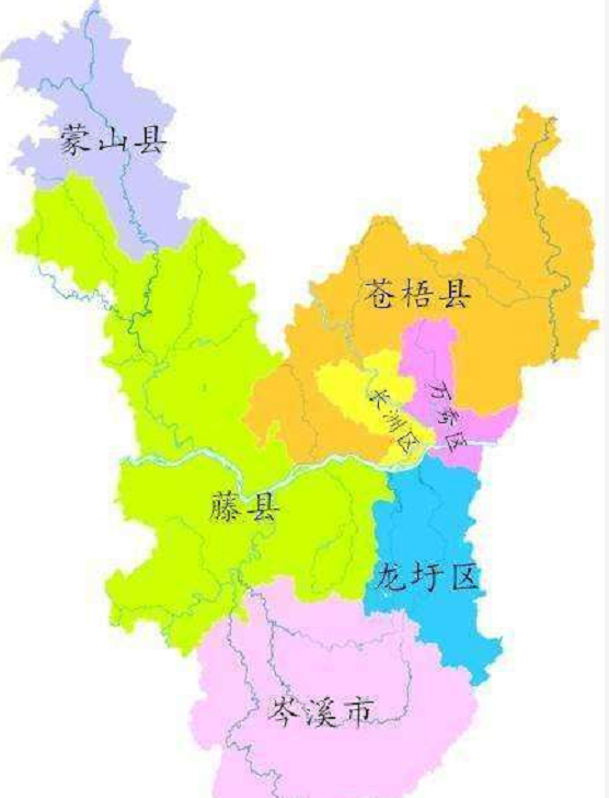 广西14个地级市都有哪些简称,别称