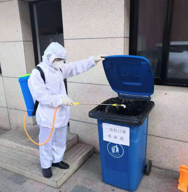 一次性口罩丢弃处