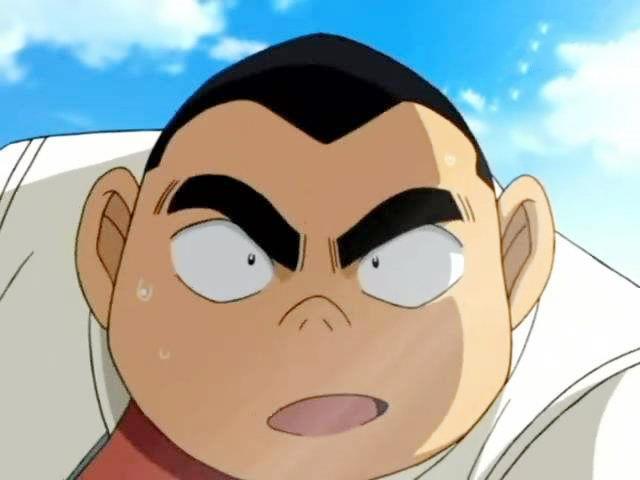 小岛元太,一个爱吃鳗鱼饭的小胖子.