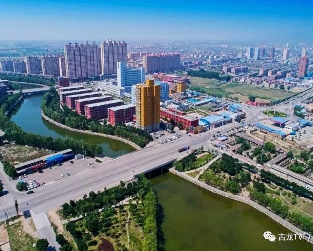 堡子村航拍照片