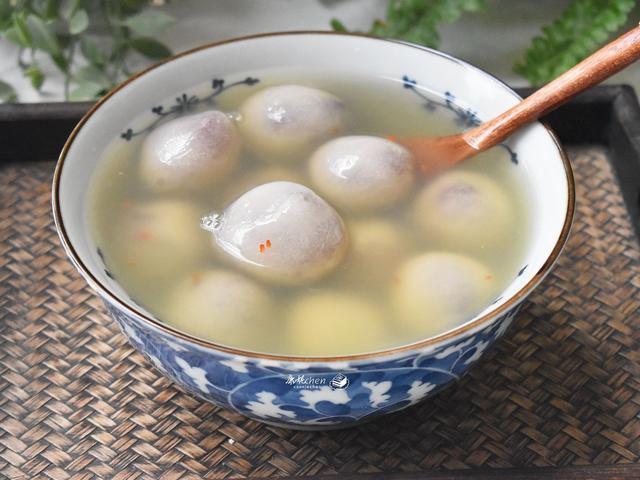 宅在家汤圆自己做 不用糯米粉 软糯有弹性 馅料无油低糖更健康