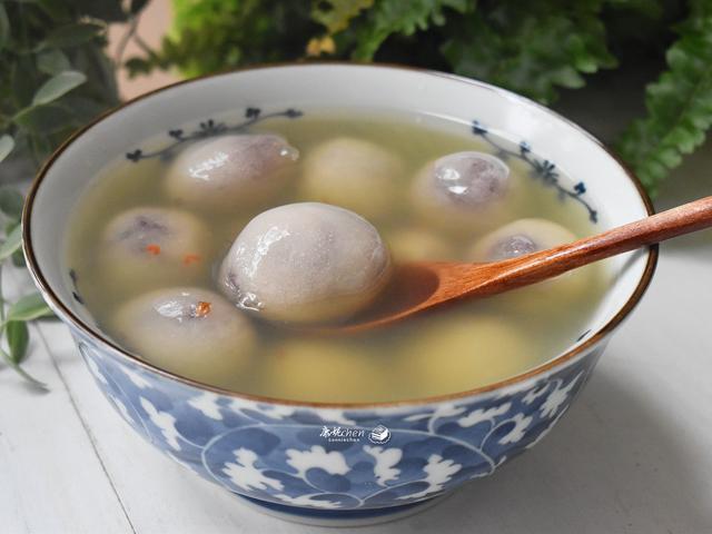 宅在家汤圆自己做 不用糯米粉 软糯有弹性 馅料无油低糖更健康