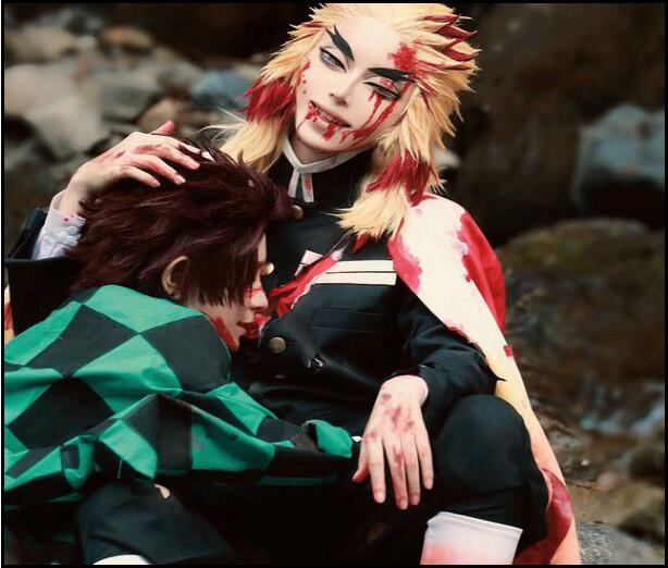 鬼灭之刃炎柱cos大集合小鲜肉神还原他实在辣眼睛